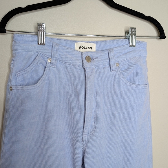 Rolla 's Eastcoast Flare Cords sz 26 Light Blue - Picture 5 of 12